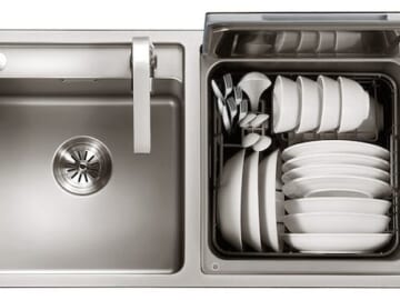 Fotile 2-In-1 Sink w/ 18" Built-In Dishwasher for $749 + free shipping