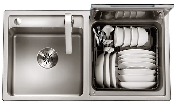 Fotile 2-In-1 Sink w/ 18" Built-In Dishwasher for $749 + free shipping