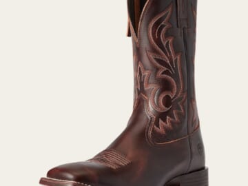 Ariat Men's Slim Zip Ultra Western Cowboy Boots for $180 + free shipping