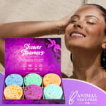 Aromatherapy Shower Steamers 6-Pack Variety Shower Bombs with Essential Oils as low as $8.79 After Coupon (Reg. $20) + Free Shipping – $1.47 Each, Perfect Stocking Stuffer