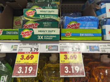 Scotch-Brite Sponges 3-Pack As Low As $2.19 At Kroger