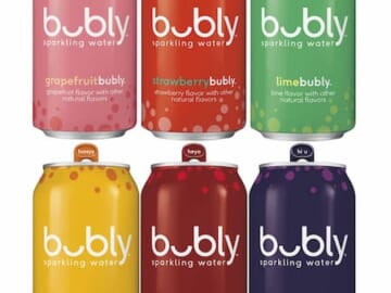 Bubly Sparkling Water Variety Pack 18-Count