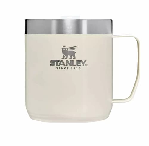 Stanley Classic Legendary Camp Cup 12 Ounce in Cream Gloss