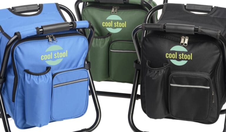 Cool Stool Backpack only $23.95 + shipping!