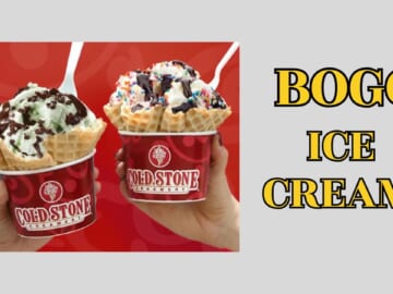BOGO Coldstone Ice Cream!