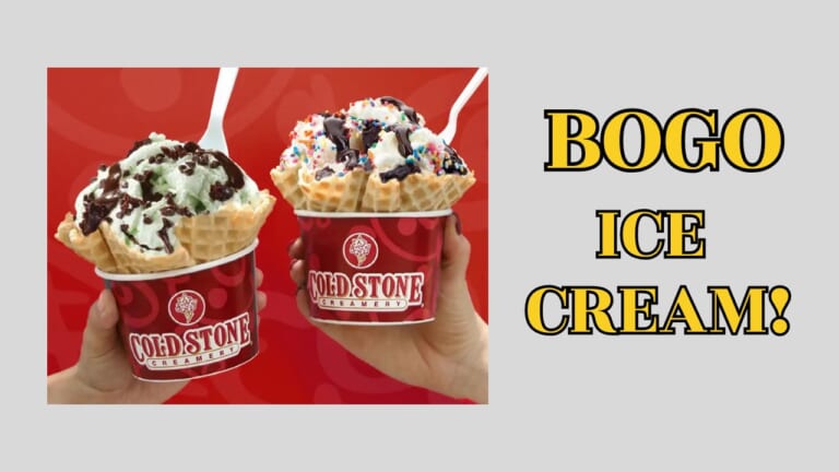 BOGO Coldstone Ice Cream!
