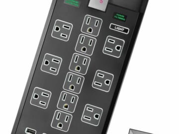 Rocketfish 5,280J 12-Outlet/8-USB Surge Protector Strip for $120 + free shipping
