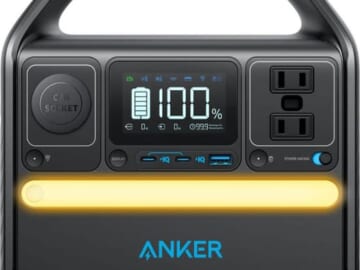 Anker SOLIX 522 Portable Powered Generator for $210 + free shipping