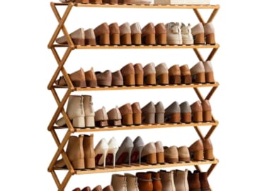 6-Layer Flower Storage Shelf for $31 + free shipping