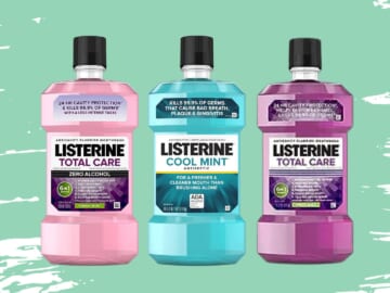 Amazon | Listerine Mouthwash Deal