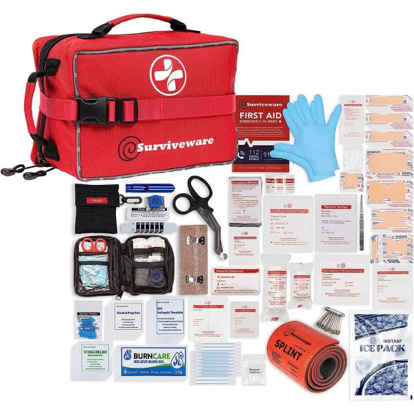 Surviveware Large 200-Piece First Aid Premium Kit for $60 + free shipping