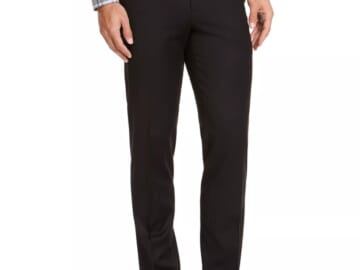Izod Men's Classic-Fit Medium Suit Pants for $30 + free shipping