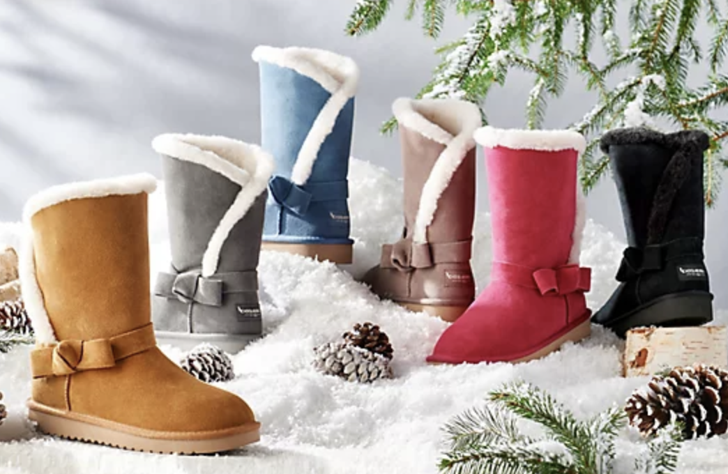 Koolaburra by UGG Suede Bow Short Boot