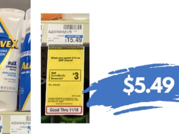 $5.49 AleveX Pain Relief Lotion at CVS (reg. $15.49)