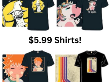 Woot Black Friday Sale! Select Graphic T-Shirts $5.99 (Reg. $15)