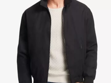 Weatherproof Men's Microfiber Bomber Jacket for $50 + free shipping