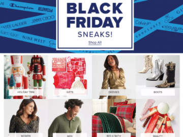 Belk: Snag Early Black Friday Doorbusters Up to 75% Off