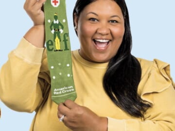 Free Pair of Elf Socks when you Donate Blood!