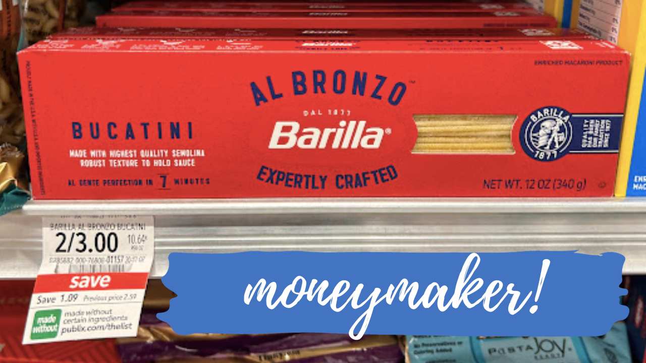 Get Two Boxes of Barilla Al Bronzo Pasta for FREE + Profit!