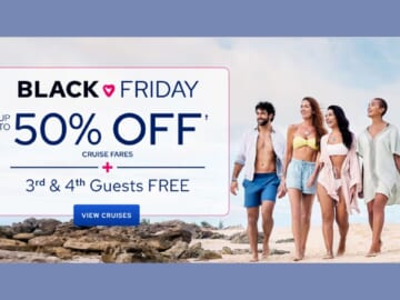 Princess Cruise | Up to 50% Off Fares + 3rd & 4th Guests Free!