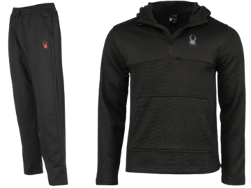 Spyder Men's Hoodie and Pants Bundle for $59 + free shipping