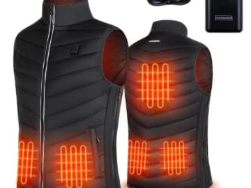 Battery Heated Vest for $36 + free shipping