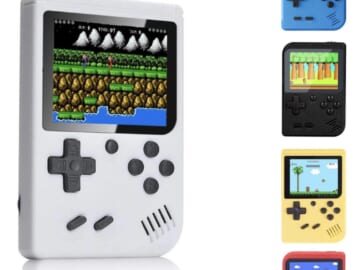 Handheld Game Console with 400 Built-in Games only $11.99 shipped, plus more!
