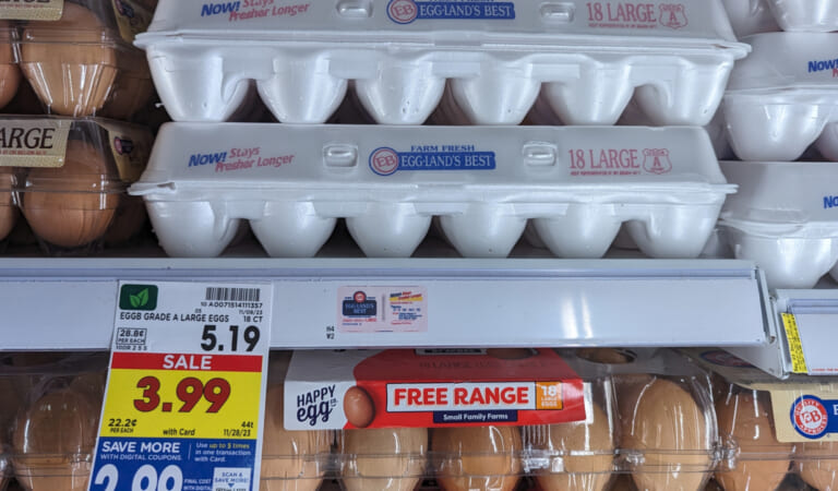 Eggland’s Best Eggs 18-Count Just $2.99 At Kroger