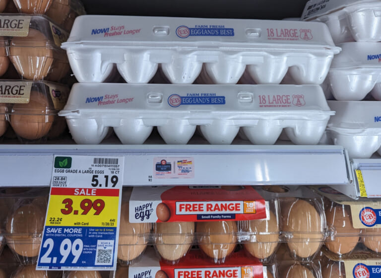 Eggland’s Best Eggs 18-Count Just $2.99 At Kroger