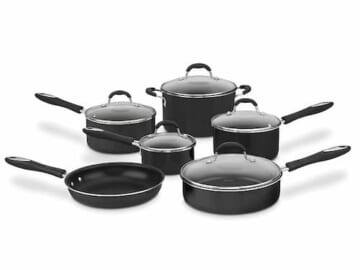 Cuisinart Advantage 11-pc. Nonstick Cookware Set only $63.99 shipped + $10 Kohl’s Cash!