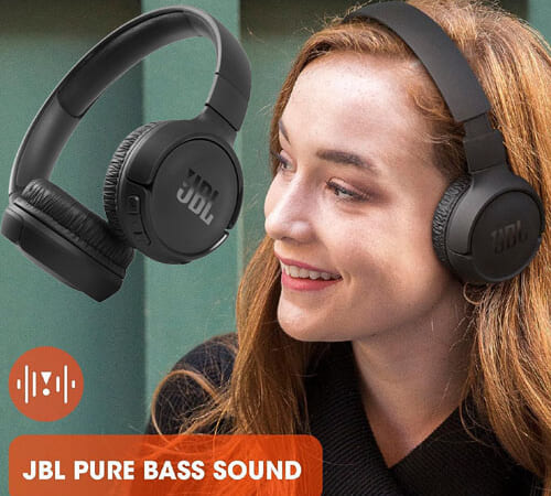 JBL Tune Wireless On-Ear Headphones with Purebass Sound $24.95 (Reg. $49.95) – 3 Colors