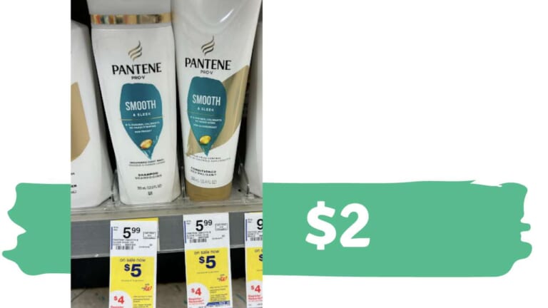 $2 Pantene Haircare at Walgreens