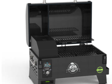 Pit Boss Battery Powered Portable Wood Pellet Grill for $449 + free shipping