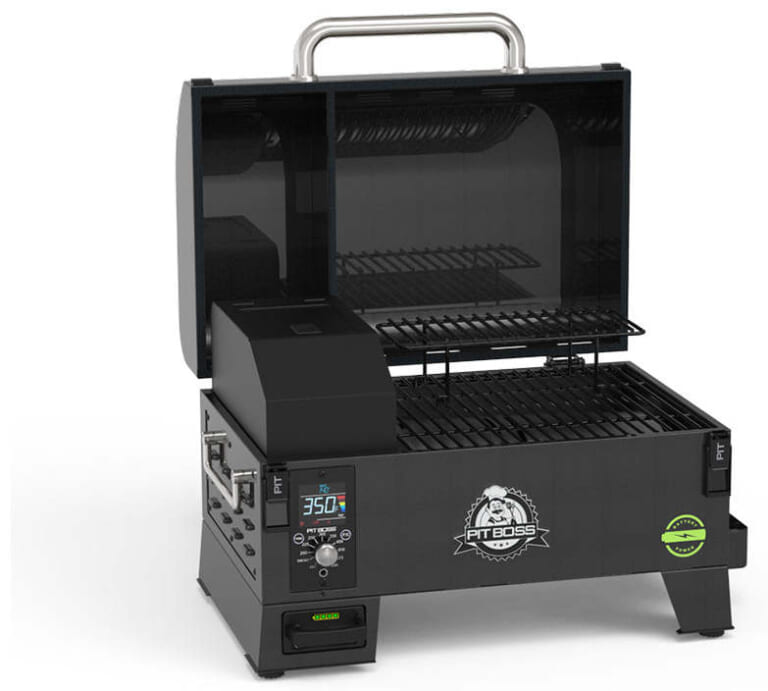 Pit Boss Battery Powered Portable Wood Pellet Grill for $449 + free shipping