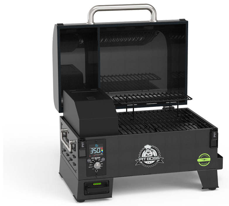 Pit Boss Battery Powered Portable Wood Pellet Grill for $449 + free shipping