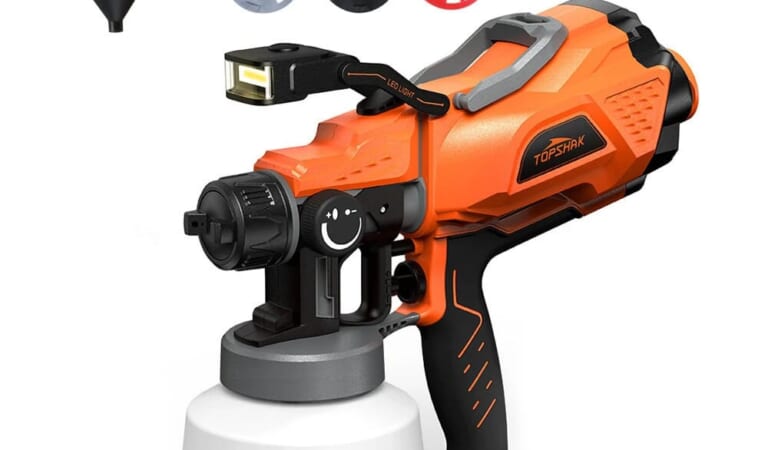 Topshak 700W Wired Electric Paint Sprayer for $38 + free shipping