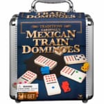 Mexican Train Dominoes Set Tile Board Game
