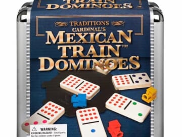 Mexican Train Dominoes Set Tile Board Game