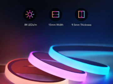 Illuminate your gaming space with Govee 10ft Neon Rope RGBIC Lights Cuttable Strip for Gaming Desks for just $49.99 Shipped Free (Reg. $89.99)