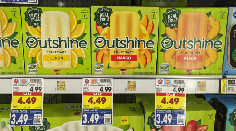 Outshine Bars As Low As $3.49 Per Box At Kroger