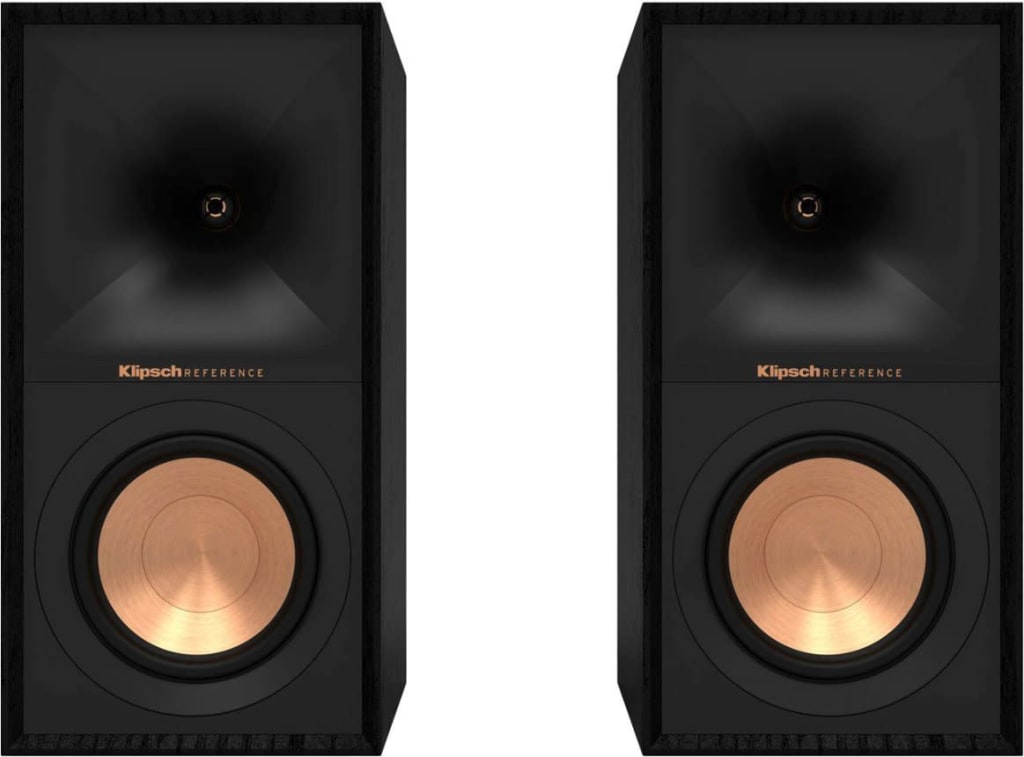 Klipsch Reference Series 5-1/4" 300W Passive 2-Way Bookshelf Speaker Pair for $199 + free shipping