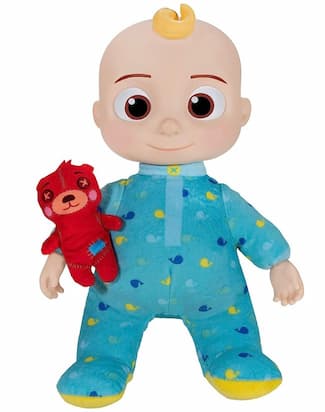 Cocomelon Official Musical Bedtime JJ Doll, Soft Plush Body