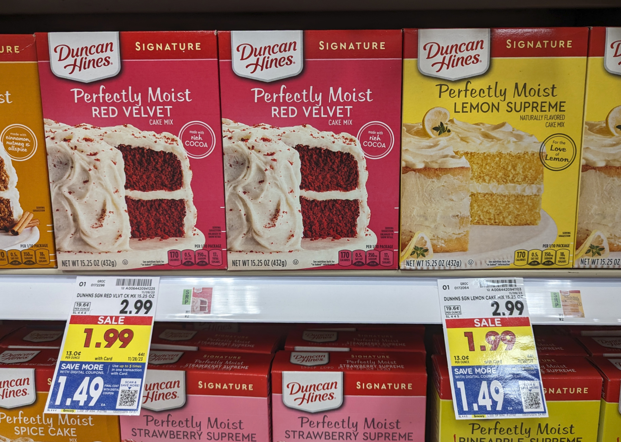 Duncan Hines Cake Mix Just $1.49 At Kroger
