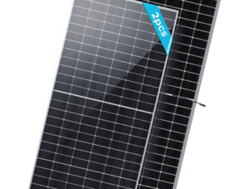 Black Friday Sale: Grab the Lowest Price 2023, Renogy 2-Piece Bifacial 550 Watt Monocrystalline Solar Panel $679.99 After Code (Reg. $1,139.99) + Free Shipping