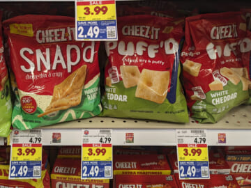 Cheez-It Crackers, Snap’d Or Puff’d As Low As $2.49 At Kroger