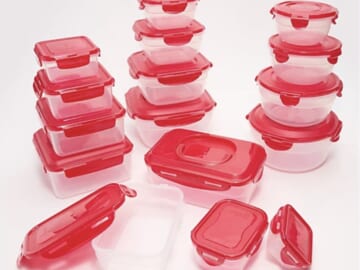 LocknLock 16-Pc Multi-Shape Nestable Storage Set with Handles