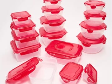 LocknLock 16-Pc Multi-Shape Nestable Storage Set with Handles