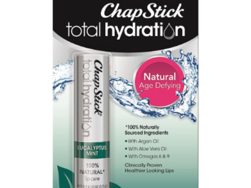 ChapStick Total Hydration Natural Age Defying Lip Balm as low as $3.96 when you buy 4 After Coupon (Reg. $13.50) + Free Shipping