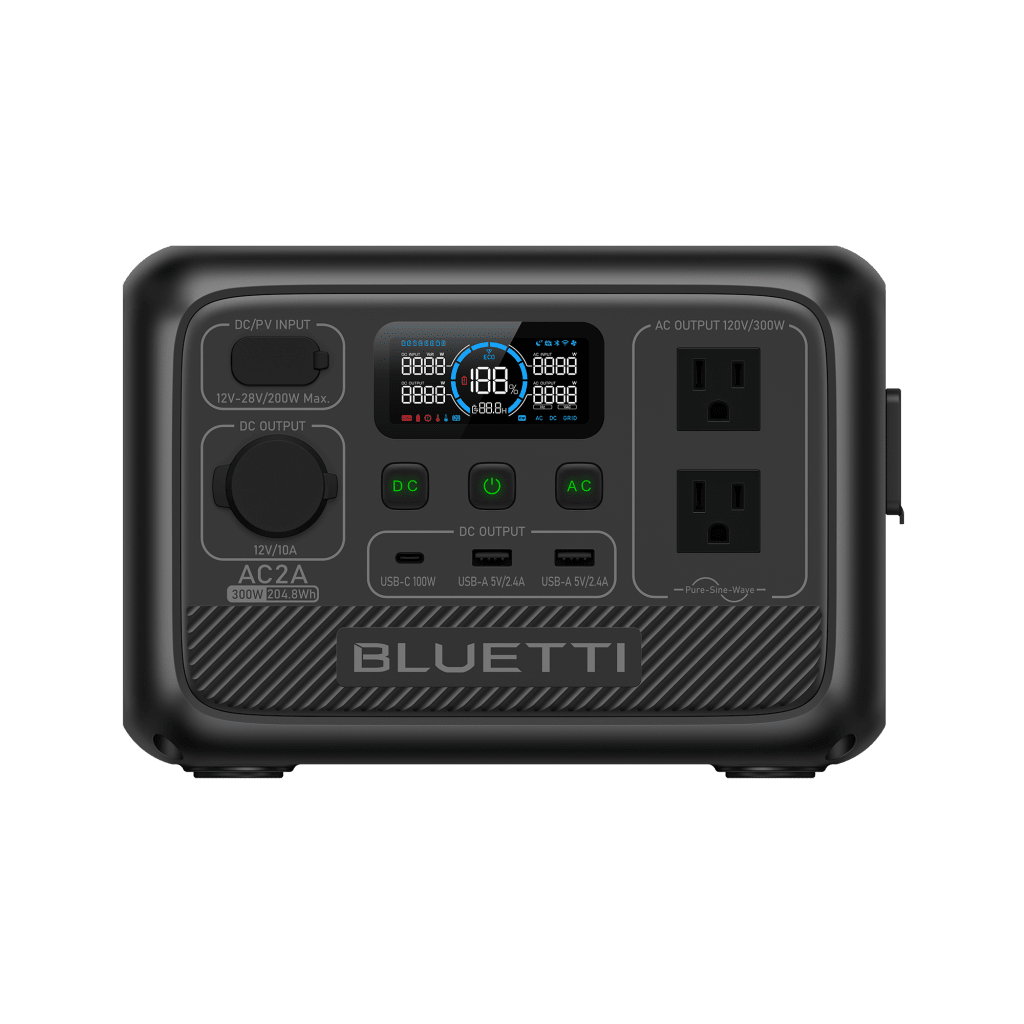 Bluetti AC2A 300W Portable Power Station for $169 + free shipping