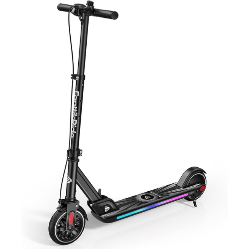 Gift your young rider an experience they’ll never forget with this Electric Scooter LED Colorful Lights with Bluetooth Music for Kids for just $209.97 After Code + Coupon (Reg. $299.97) + Free Shipping
